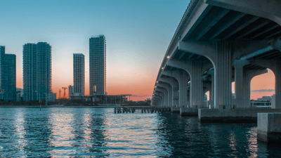 Bridge over the river