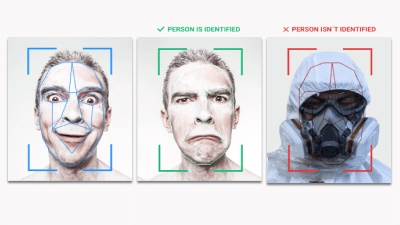 Иллюстрация распознавания лица